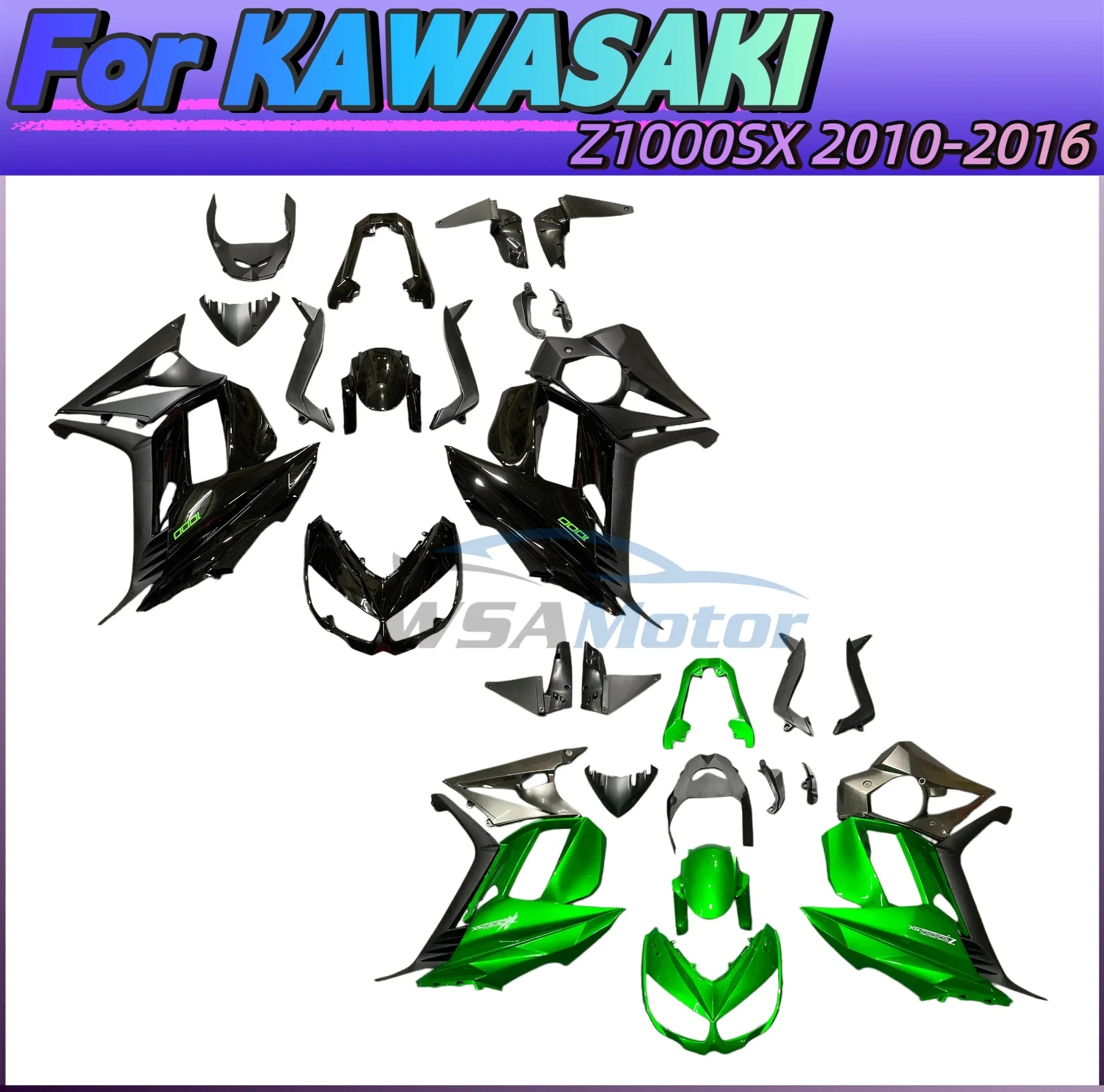 Motorcycle Bodywork Fairings Z1000SX 2010 2011-2016 Hot Style Fairing Kit for Kawasaki Z1000SX 10-16 Injection Molded
Motorcycle Bodywork Fairings Z1000SX 2010 2011-2016 Hot Style Fairing Kit for Kawasaki Z1000SX 10-16 Injection Molded