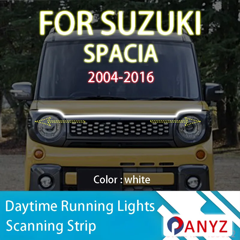 ДЛЯ Suzuki Spacia 2004-2016 Новое обновление светодиодных дневных ходовых огней сканирования капота автомобиля DRL направляющая декоративная лампа окружающего света 12 В
ДЛЯ Suzuki Spacia 2004-2016 Новое обновление светодиодных дневных ходовых огней сканирования капота автомобиля DRL направляющая декоративная лампа окружающего света 12 В