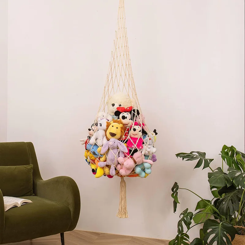 2026 Hanging Toy Storage Hanging Net Hand Woven Plush Toy Storage Net Pocket Bohemian Toy Hammock Toy Storage Storage Bag
2026 Hanging Toy Storage Hanging Net Hand Woven Plush Toy Storage Net Pocket Bohemian Toy Hammock Toy Storage Storage Bag
