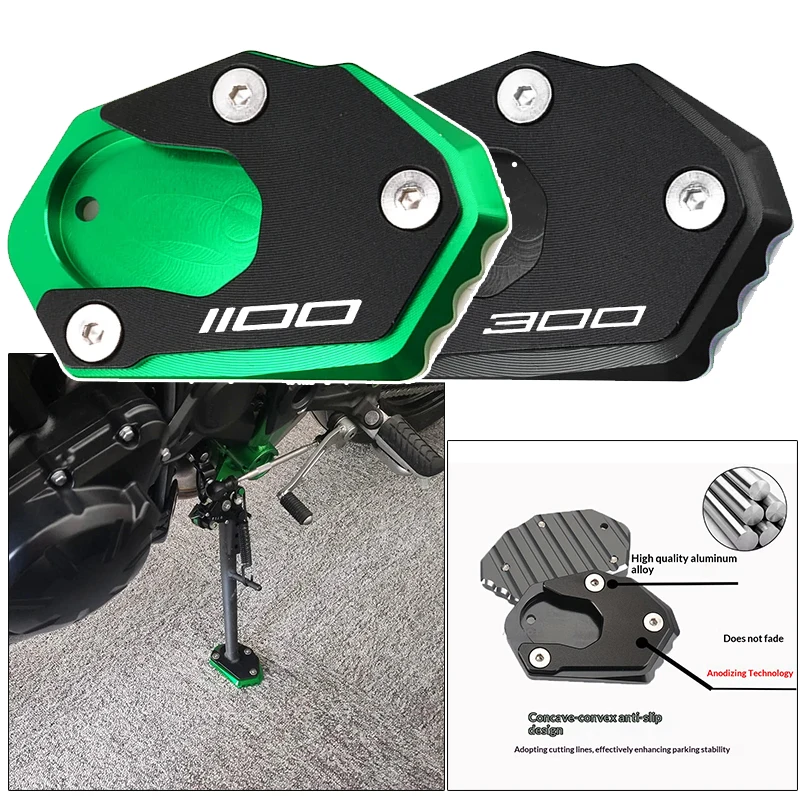 Fit For Kawasaki VERSYS v-ersys 1000 SE 1000s X250/300 Motorcycle enlarged Kickstand Foot Side Stand Extension Support Plate Pad
Fit For Kawasaki VERSYS v-ersys 1000 SE 1000s X250/300 Motorcycle enlarged Kickstand Foot Side Stand Extension Support Plate Pad