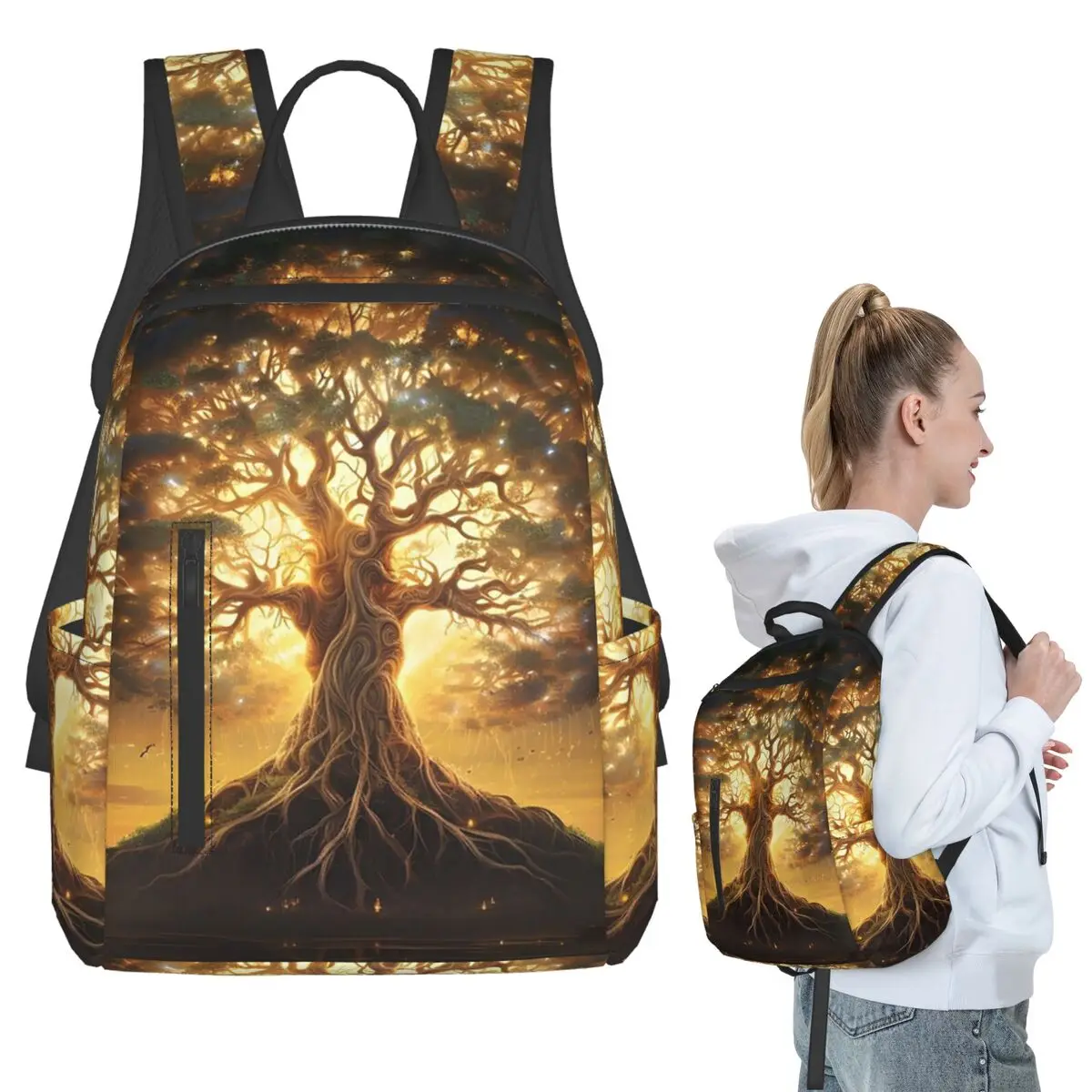 Great Tree Of Life Digital Print Backpack Student BookBag Children School Bag Laptop Shoulder Bags Boys Girls
Great Tree Of Life Digital Print Backpack Student BookBag Children School Bag Laptop Shoulder Bags Boys Girls