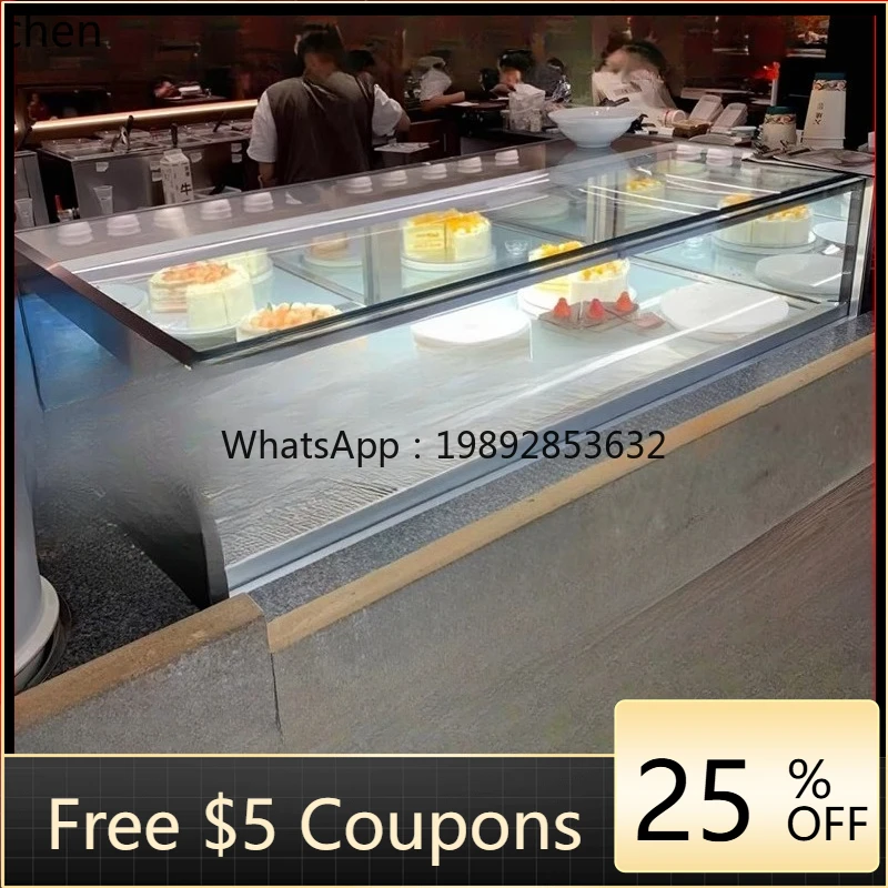 cake display cabinet air-cooled single-layer right-angle west point dessert borderless fresh-keeping refrigerator 
cake display cabinet air-cooled single-layer right-angle west point dessert borderless fresh-keeping refrigerator