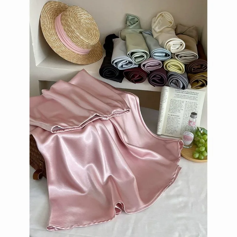 2026 Satin Fabric Skirt Woman High Waist Elegant Long Skirts For Women Korean Fashion Summer Chic Office Slim Fit Midi Skirts
2026 Satin Fabric Skirt Woman High Waist Elegant Long Skirts For Women Korean Fashion Summer Chic Office Slim Fit Midi Skirts