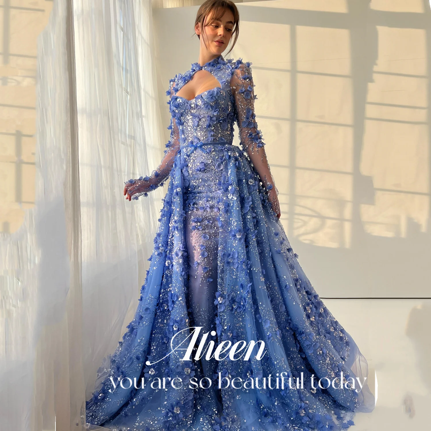 Aileen Bead Embroidery Luxury Luxury Evening Dresses for Special Occasions Blue Customized Wedding Dress Elegant Women Dresses
Aileen Bead Embroidery Luxury Luxury Evening Dresses for Special Occasions Blue Customized Wedding Dress Elegant Women Dresses