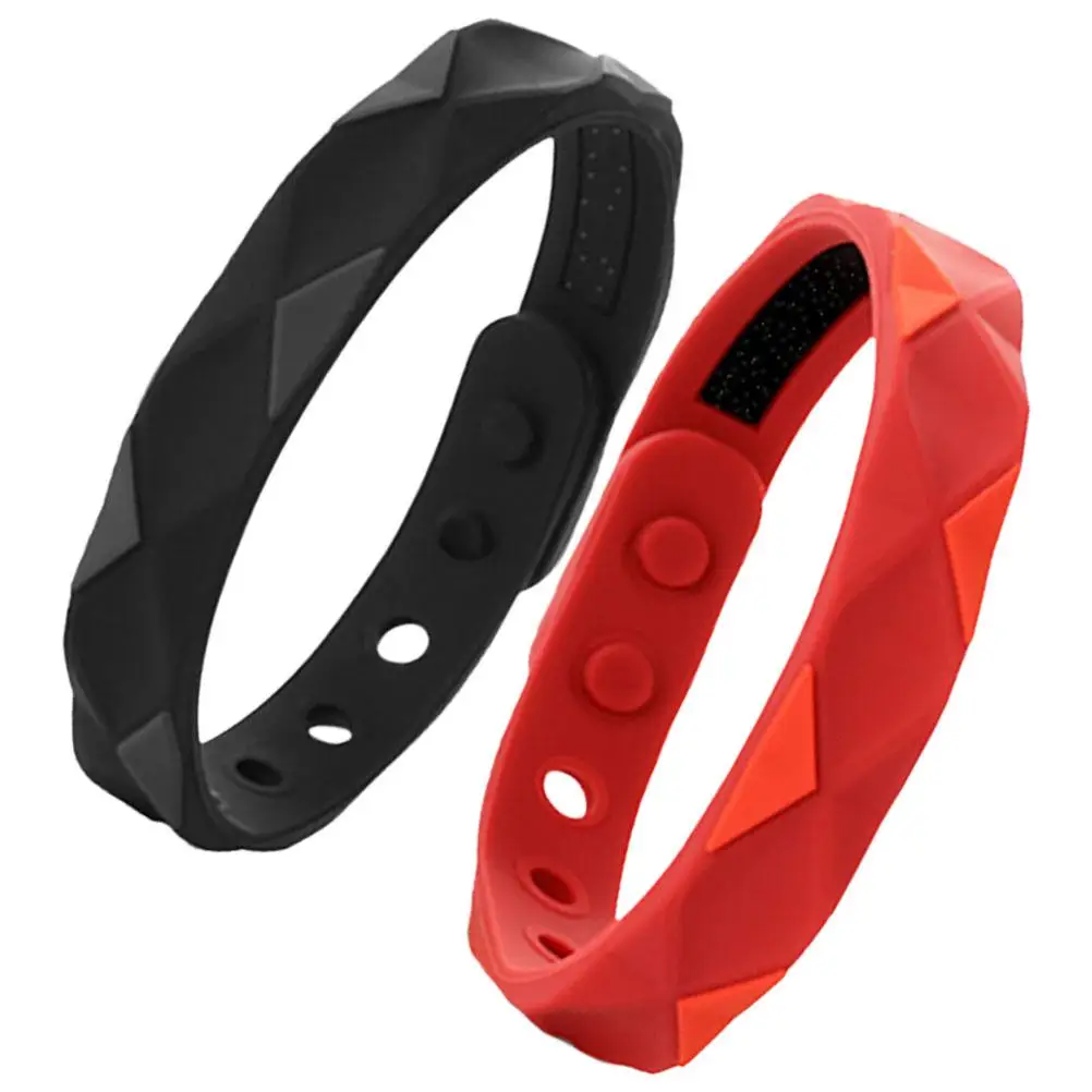 2Pcs Anti-static Silicone Wristband Black Red Sports Exercise Bracelet Unisex Fitness Band Gel Bracelets
2Pcs Anti-static Silicone Wristband Black Red Sports Exercise Bracelet Unisex Fitness Band Gel Bracelets