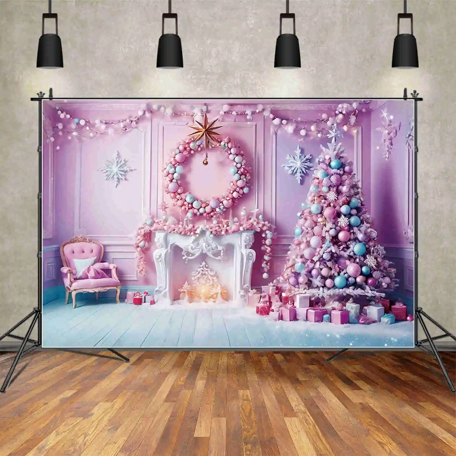 MOON.QG Girls Christmas Christmas Tree Backgrounds Frozen Ornamented Tree Western Indoor Backdrop Party Photography Props
MOON.QG Girls Christmas Christmas Tree Backgrounds Frozen Ornamented Tree Western Indoor Backdrop Party Photography Props