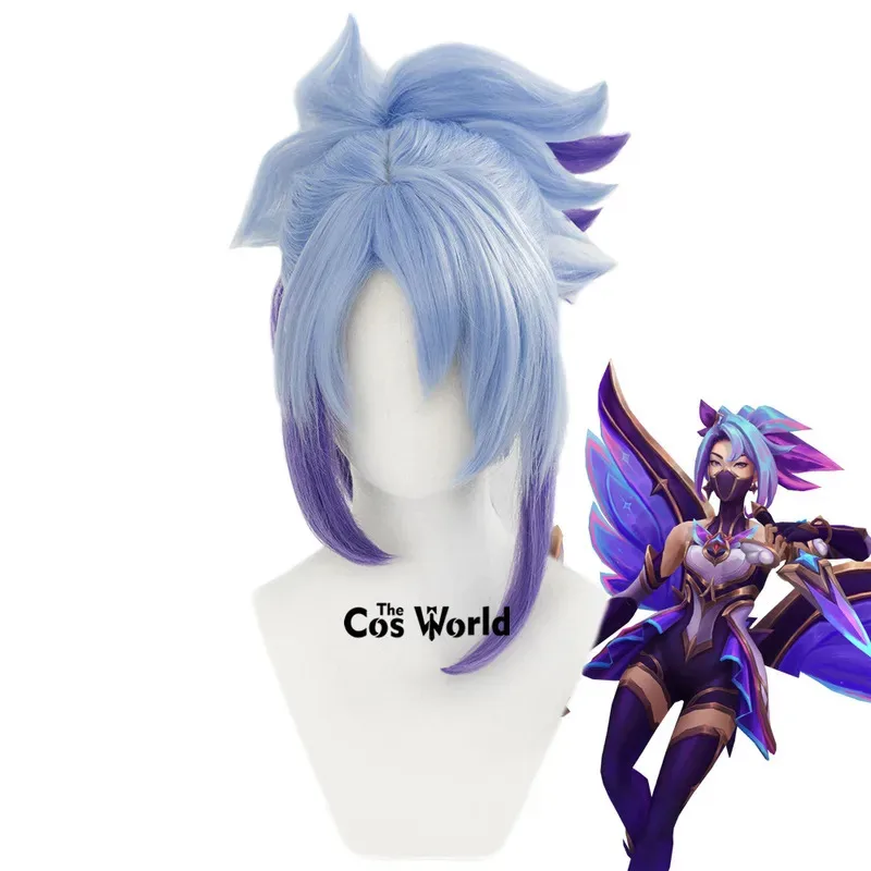 LOL Star Guardian Akali 45cm Medium Long Straight Games Cosplay Wigs Fiber Heat Resistant Synthetic Hair + Wig Cap
LOL Star Guardian Akali 45cm Medium Long Straight Games Cosplay Wigs Fiber Heat Resistant Synthetic Hair + Wig Cap