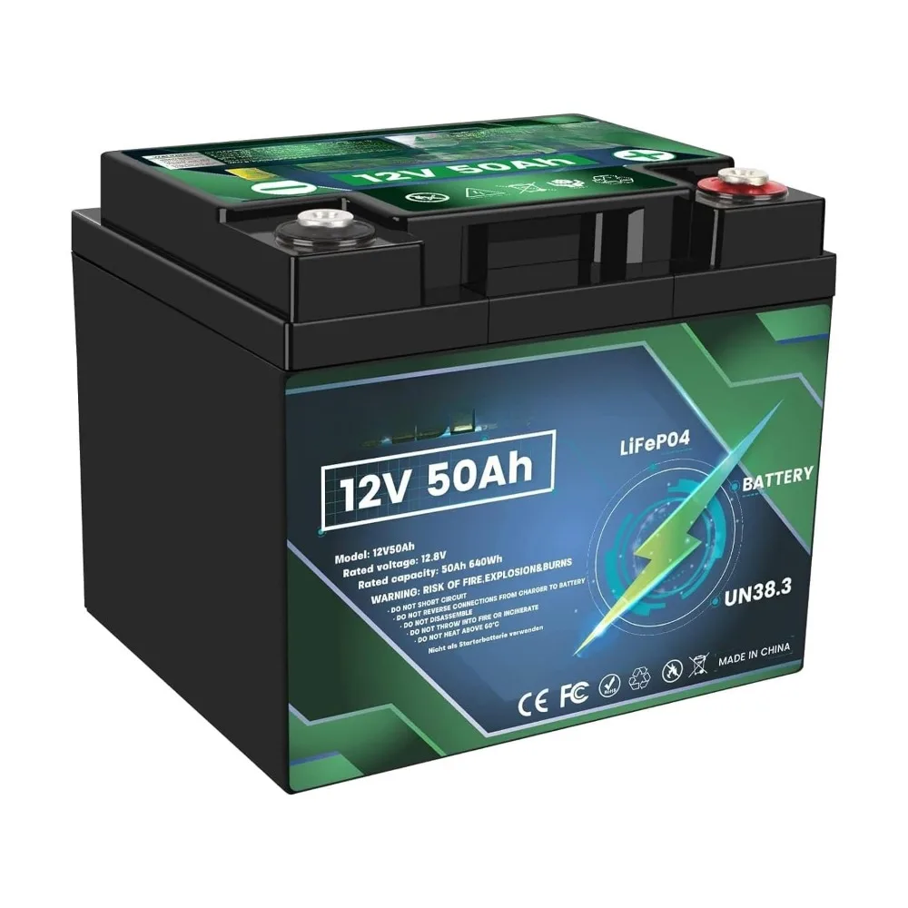 Литиевая батарея LiFePO4 12В 50Ач, 640Вт, 4000+ циклов глубокого разряда, на основе железо-фосфатного лития, под заказ
Литиевая батарея LiFePO4 12В 50Ач, 640Вт, 4000+ циклов глубокого разряда, на основе железо-фосфатного лития, под заказ