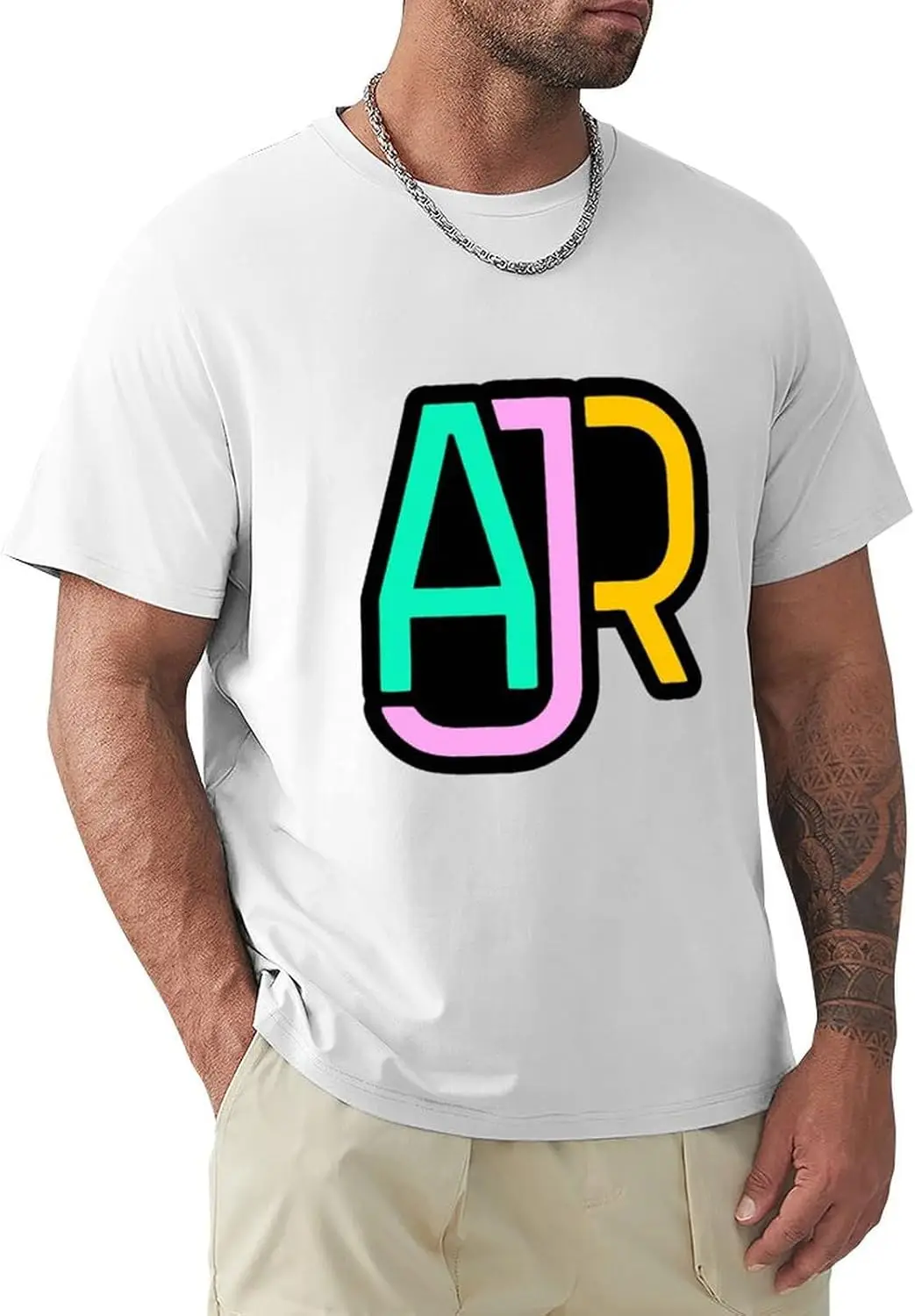 AJRs Shirt Short Sleeve Tops Graphic Tee Unisex Adults T-Shirt Men's and women's cotton short sleeves
AJRs Shirt Short Sleeve Tops Graphic Tee Unisex Adults T-Shirt Men's and women's cotton short sleeves