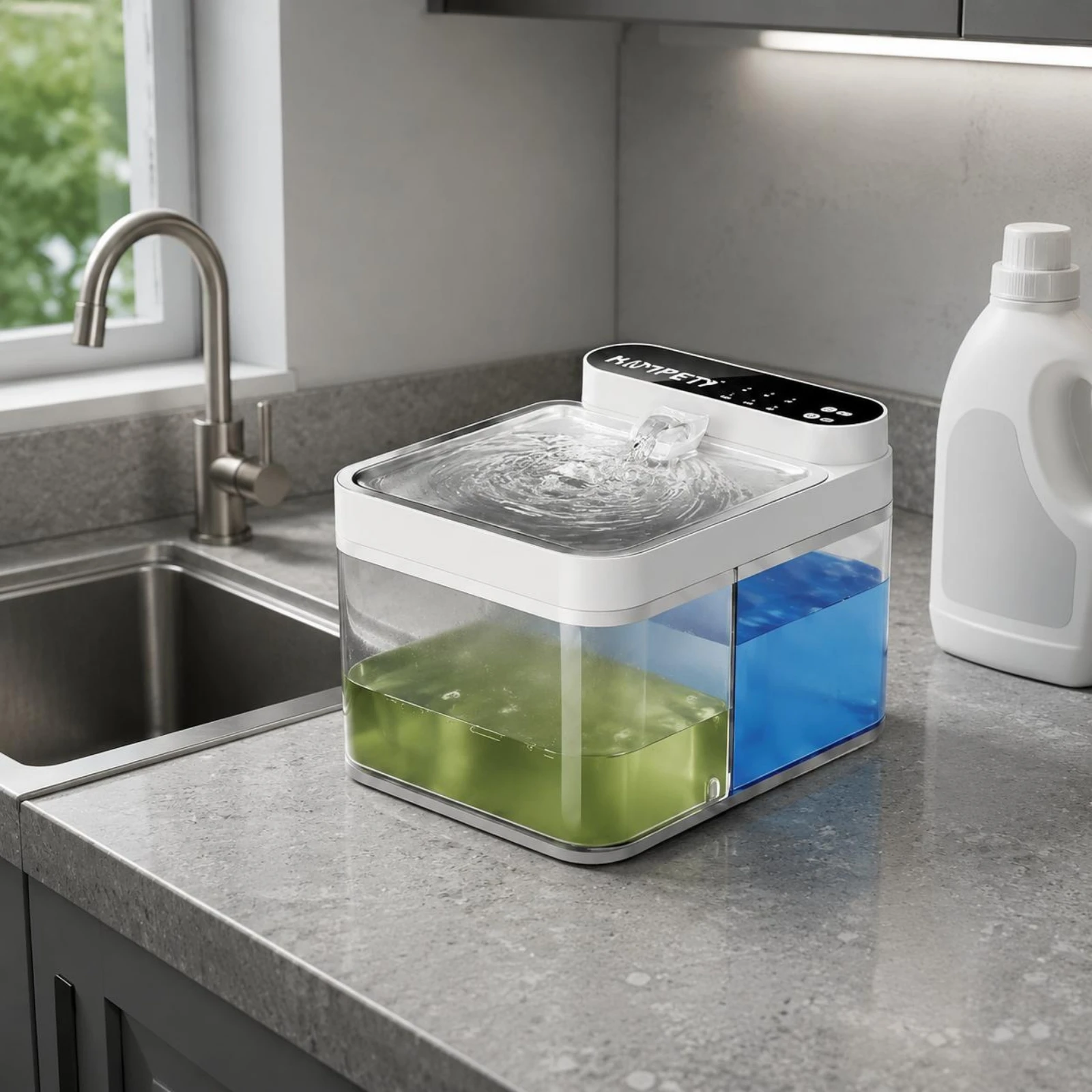 Wireless Pet Water Fountain Stainless Steel Tray Wireless Pet Water Dispenser Pet Care Item Compact for Cats
Wireless Pet Water Fountain Stainless Steel Tray Wireless Pet Water Dispenser Pet Care Item Compact for Cats