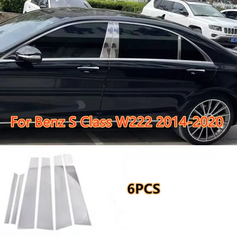 For Benz S Class W222 2014-2020 Chrome Aluminum Pillar Panel Window Trim Covers
For Benz S Class W222 2014-2020 Chrome Aluminum Pillar Panel Window Trim Covers