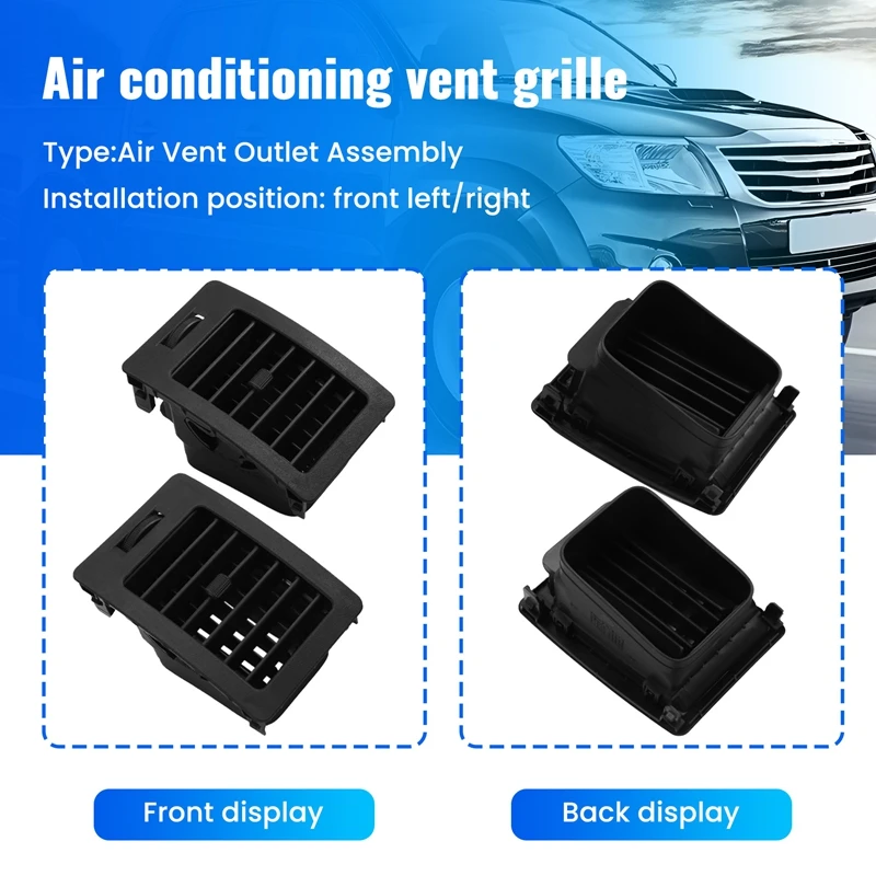 Left/Right Front Central Dashboard Air Vent Panel Air Conditioning Outlet Grille For Toyota Hilux VIGO 2004-2015
Left/Right Front Central Dashboard Air Vent Panel Air Conditioning Outlet Grille For Toyota Hilux VIGO 2004-2015