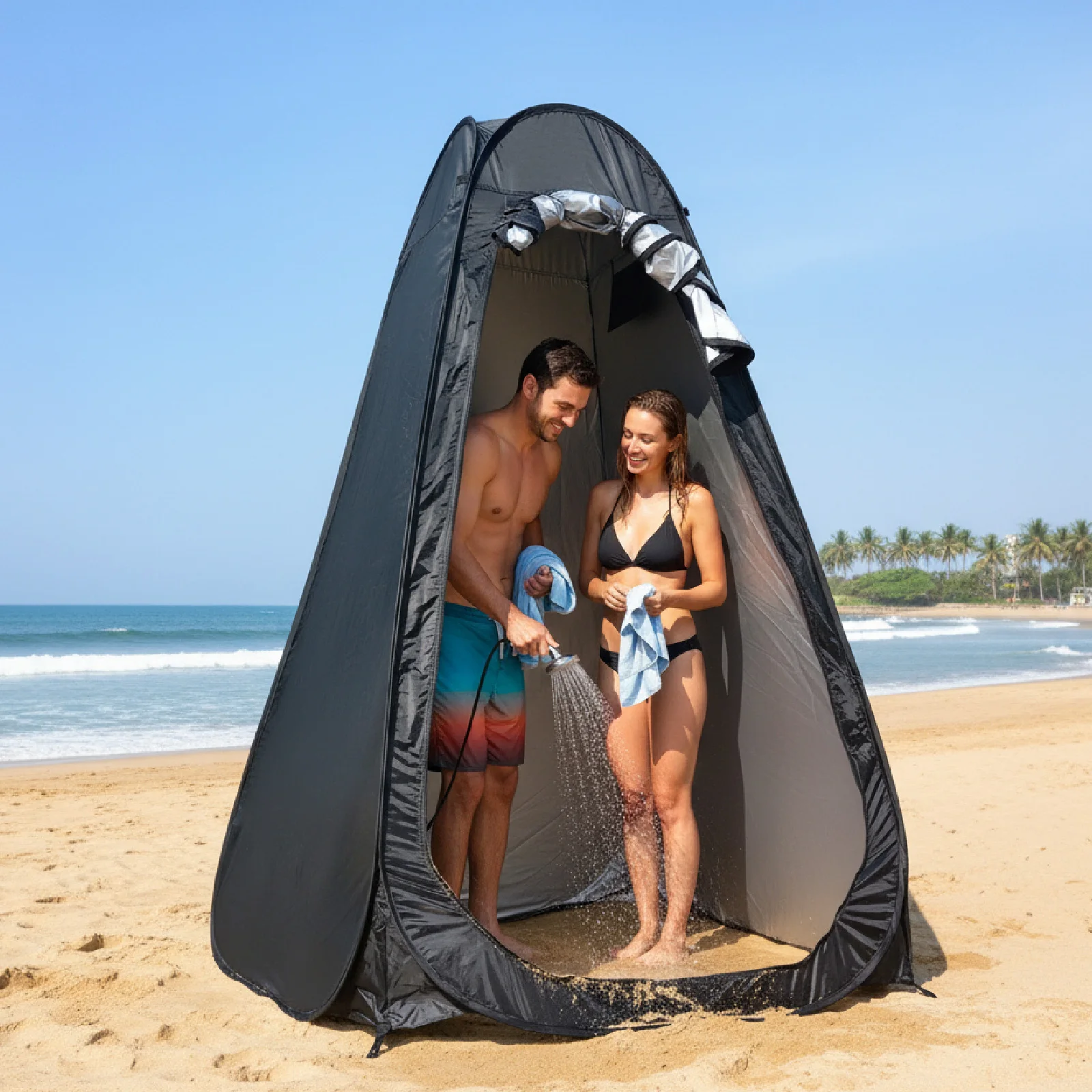 Portable Pop-Up Privacy Tent for Outdoor Shower Camping Toilet Rain Shelter Easy Setup Foldable with Storage Bag
Portable Pop-Up Privacy Tent for Outdoor Shower Camping Toilet Rain Shelter Easy Setup Foldable with Storage Bag