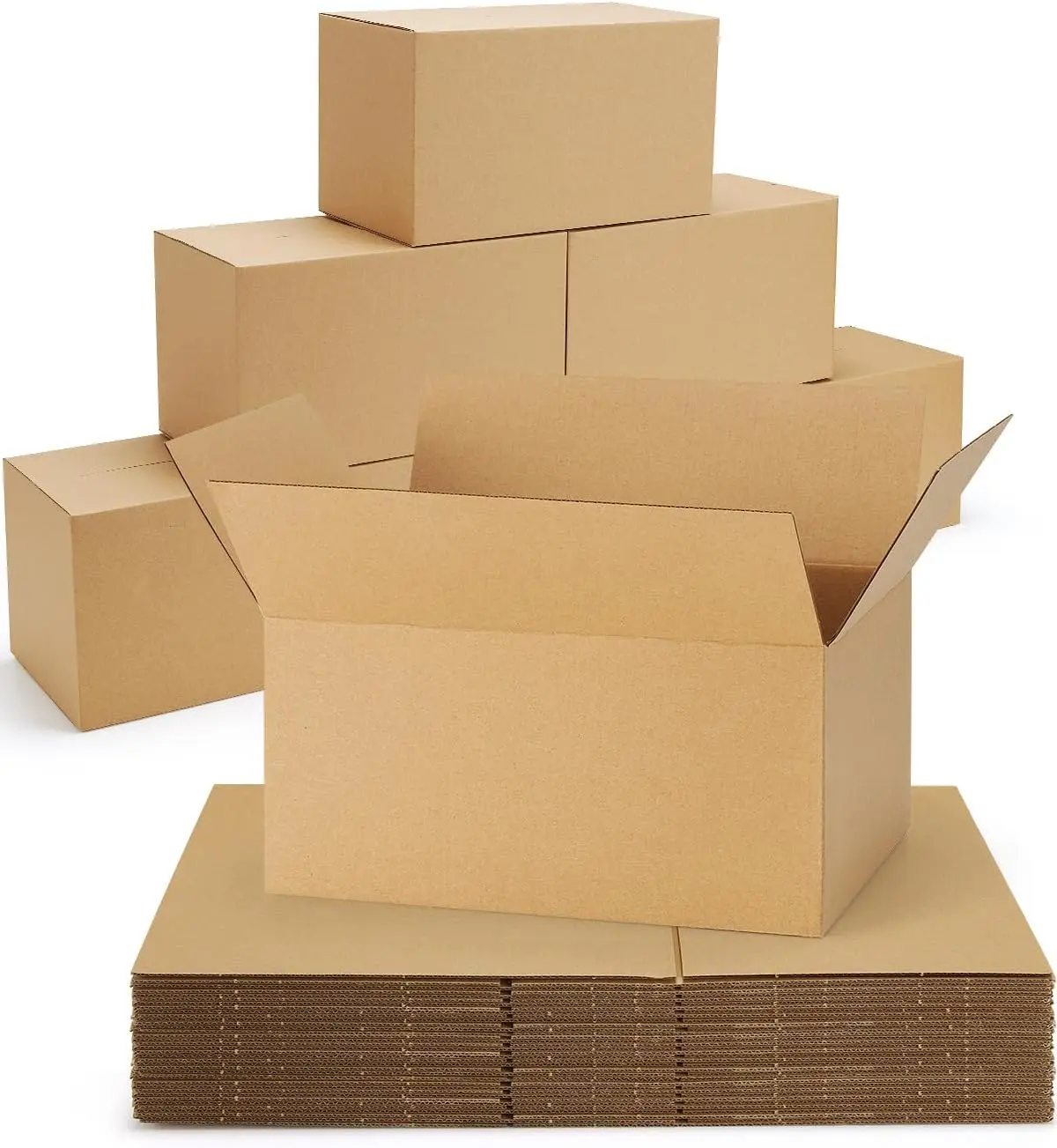 Small Shipping Boxes 10x7x5, 40 Pack Corrugated Cardboard Mailers for Small Business Packaging, Sturdy Brown Boxes
Small Shipping Boxes 10x7x5, 40 Pack Corrugated Cardboard Mailers for Small Business Packaging, Sturdy Brown Boxes