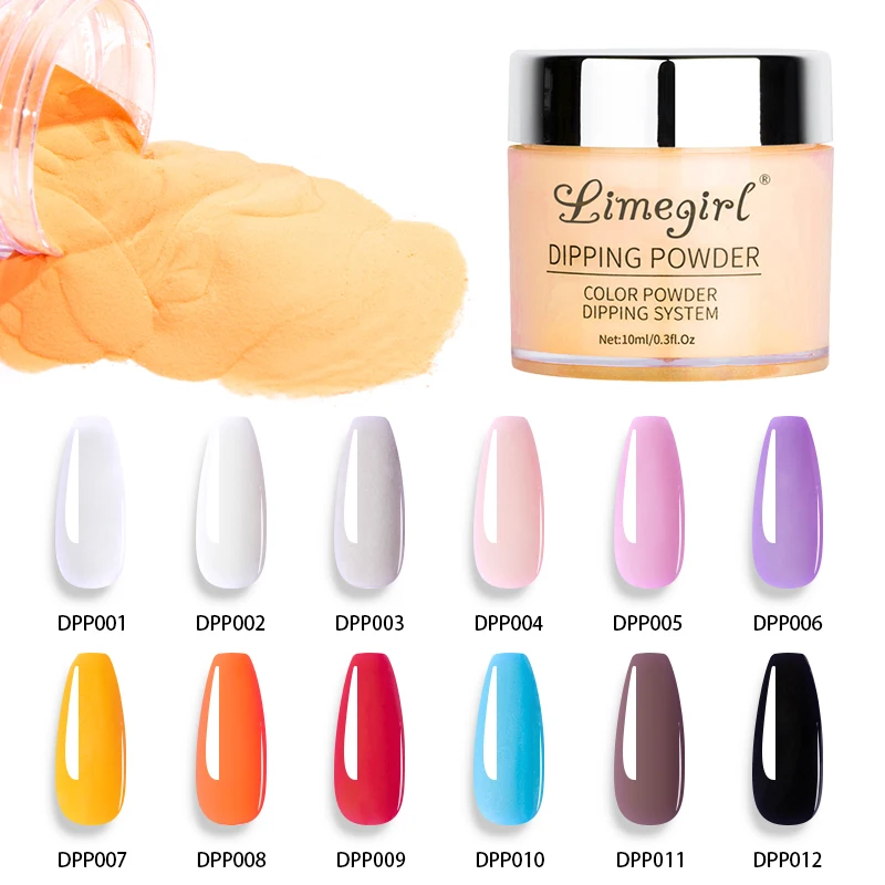 LIMEGIRL Dip Powder 12Color Glitter Basic Acrylic Dipping Powder Crystal French Nail Art Starter Manicure Salon DIY at Home Gift
LIMEGIRL Dip Powder 12Color Glitter Basic Acrylic Dipping Powder Crystal French Nail Art Starter Manicure Salon DIY at Home Gift