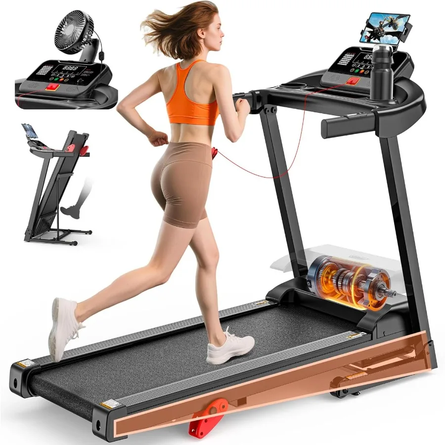 Беговая дорожка с наклоном для дома, складная беговая дорожка емкостью 300 фунтов, широкий ремень шириной 7,5 миль в час, 16 дюймов, 64 программы, амортизация,
Беговая дорожка с наклоном для дома, складная беговая дорожка емкостью 300 фунтов, широкий ремень шириной 7,5 миль в час, 16 дюймов, 64 программы, амортизация,