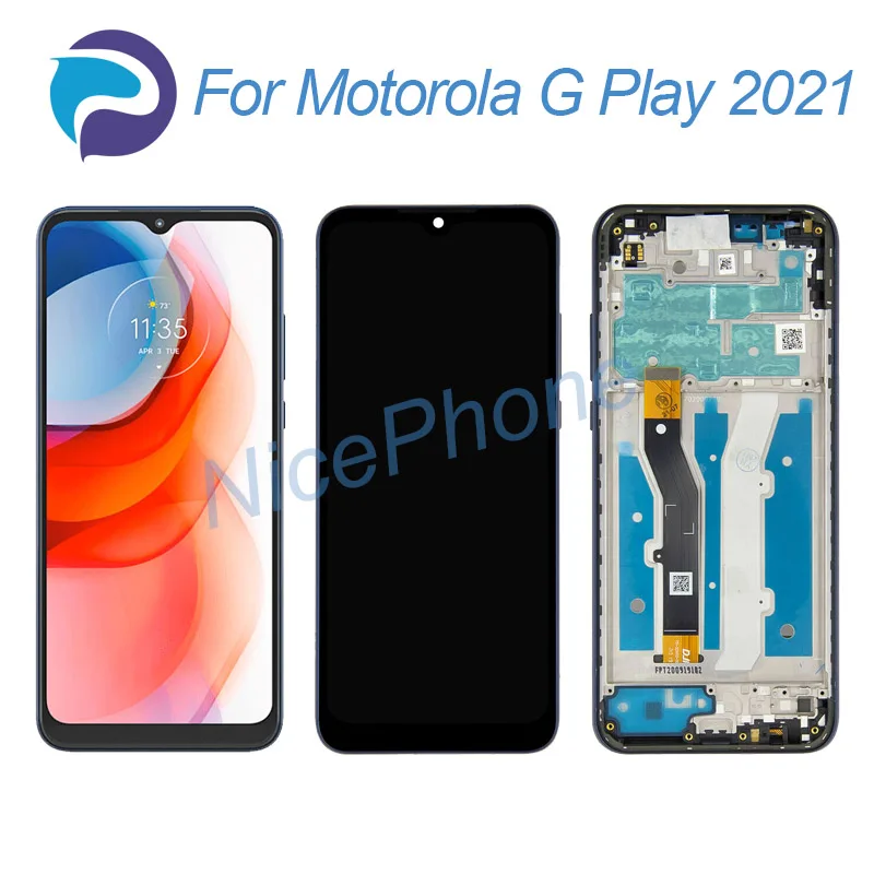 Для Motorola G Play 2021 ЖК-экран + сенсорный дигитайзер дисплей 1600*720 XT2093-3,XT2093-7, XT2093DL Moto G Play 2021
Для Motorola G Play 2021 ЖК-экран + сенсорный дигитайзер дисплей 1600*720 XT2093-3,XT2093-7, XT2093DL Moto G Play 2021