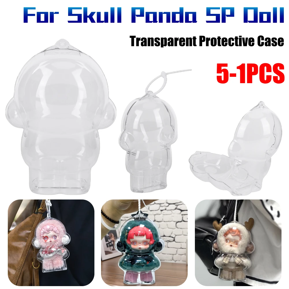 5-1PCS Transparent Protective Case for Skull Panda SP Doll Display Case Organizer Box Storage Case Doll Accessories
5-1PCS Transparent Protective Case for Skull Panda SP Doll Display Case Organizer Box Storage Case Doll Accessories