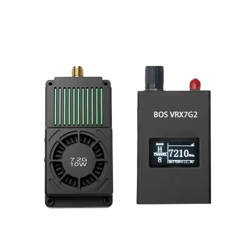 【РЕКОМЕНДУЕМ】Мощный видеопередатчик 7.2G 10W VTX + 7.2G VRX 64CH для FPV, передатчик и приемник видео/аудио, DC7-36V NTSC/PAL, корпус из ЧПУ для FPV RC
【РЕКОМЕНДУЕМ】Мощный видеопередатчик 7.2G 10W VTX + 7.2G VRX 64CH для FPV, передатчик и приемник видео/аудио, DC7-36V NTSC/PAL, корпус из ЧПУ для FPV RC