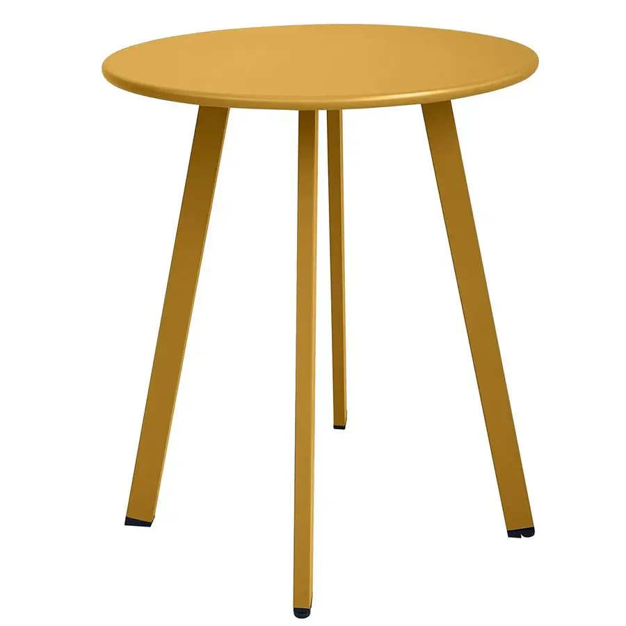 Side Table Weather Resistant Patio Small Round Metal Steel Side Table, Waterproof End Table for Garden, Balcony, Yard Yellow
Side Table Weather Resistant Patio Small Round Metal Steel Side Table, Waterproof End Table for Garden, Balcony, Yard Yellow