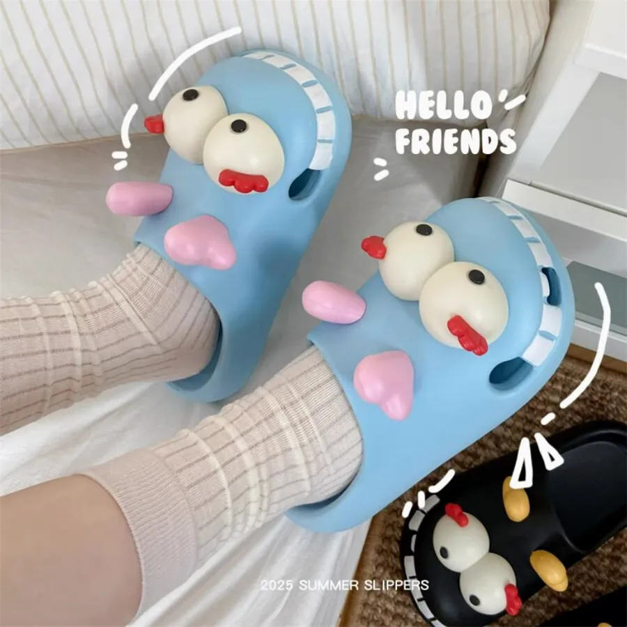 Funny Dragon Cool Slippers For Women Summer Non Slip Thick Soled For Outdoor Wear Cute And Funny For Indoor 2025
Funny Dragon Cool Slippers For Women Summer Non Slip Thick Soled For Outdoor Wear Cute And Funny For Indoor 2025