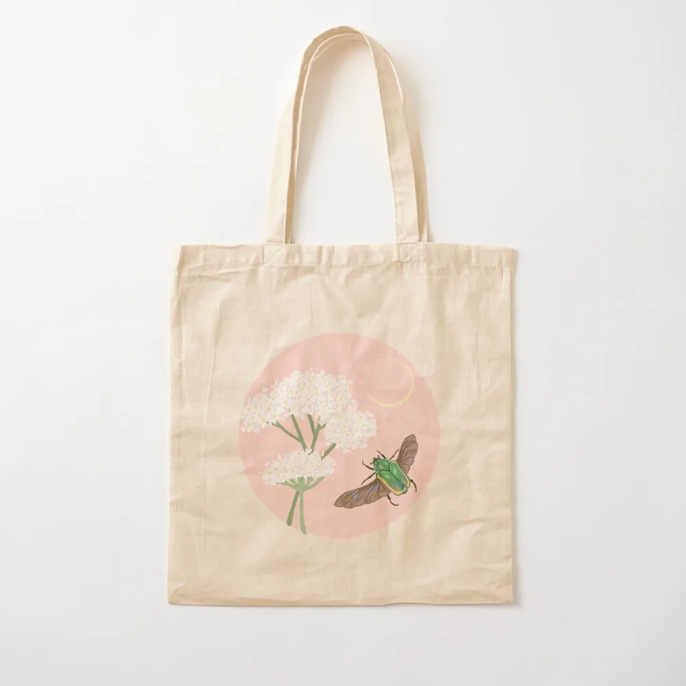 Beetle and Yarrow Tote Bag bags luxury women shopper bag women canvas large tote bag Canvas Tote
Beetle and Yarrow Tote Bag bags luxury women shopper bag women canvas large tote bag Canvas Tote
