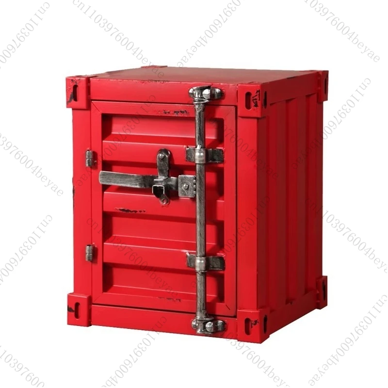 Контейнер в индустриальном стиле, прикроватная тумбочка из кованого железа, креативное украшение, шкаф для хранения
Контейнер в индустриальном стиле, прикроватная тумбочка из кованого железа, креативное украшение, шкаф для хранения