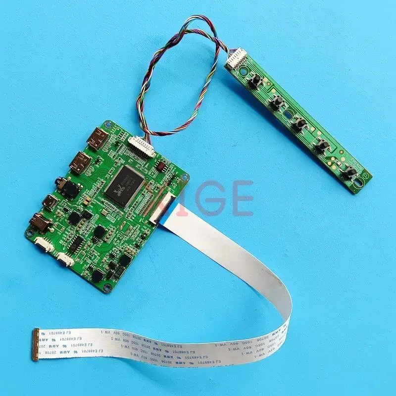 DIY Kit Controller Driver Board For VVX13F009G00 VVX13F009G10 EDP 30-Pin 2Mini-HDMI 1920x1080 Laptop Display 13.3" Micro USB
DIY Kit Controller Driver Board For VVX13F009G00 VVX13F009G10 EDP 30-Pin 2Mini-HDMI 1920x1080 Laptop Display 13.3" Micro USB