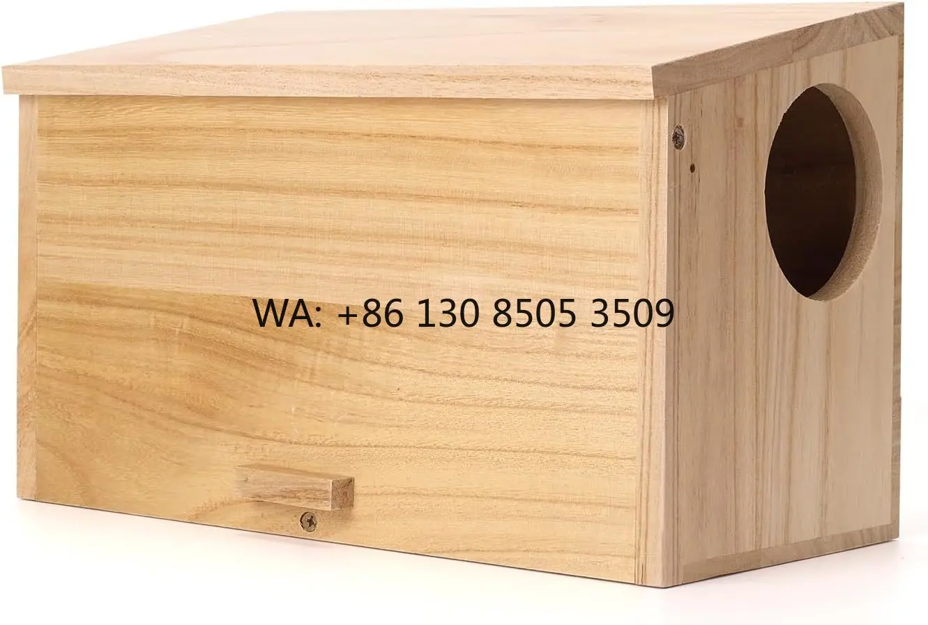 Customize Different Sundia Large Squirrel Family House Pine with Coating Nesting Wooden Box for Breeding Living
Customize Different Sundia Large Squirrel Family House Pine with Coating Nesting Wooden Box for Breeding Living