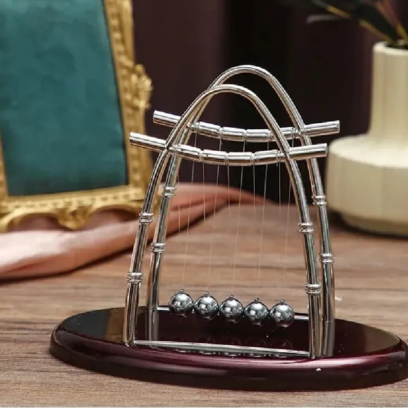 Pendulum Desktop Toys Stress Relief Gifts Home Decoration Newton's Cradle Balance Steel Ball Teaching Supplies Physics Science
Pendulum Desktop Toys Stress Relief Gifts Home Decoration Newton's Cradle Balance Steel Ball Teaching Supplies Physics Science