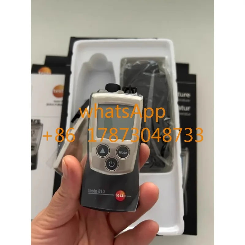 Testo810 Indoor Thermometer, Home Air Conditioning Heating Thermometer Thermometer Infrared, New
Testo810 Indoor Thermometer, Home Air Conditioning Heating Thermometer Thermometer Infrared, New