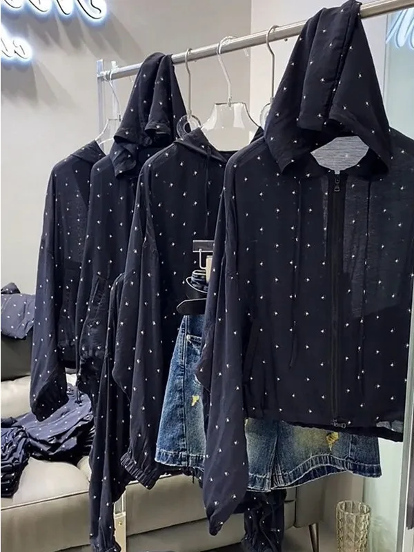 Korean Style Floral Print Hooded Lightweight Summer Outerwear for Women plus Size Loose Fit Cardigan Casual Polyester Fiber
Korean Style Floral Print Hooded Lightweight Summer Outerwear for Women plus Size Loose Fit Cardigan Casual Polyester Fiber