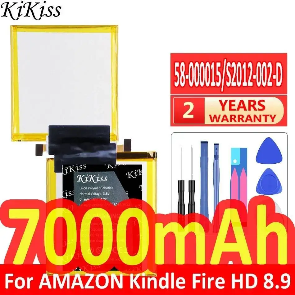 Аккумулятор 58-000015 S2012-002-D 7000 мАч для Amazon Kindle Fire HD 8,9 3HT7G KINDLEFIREHD89 KINDLEFIREHD894G
Аккумулятор 58-000015 S2012-002-D 7000 мАч для Amazon Kindle Fire HD 8,9 3HT7G KINDLEFIREHD89 KINDLEFIREHD894G