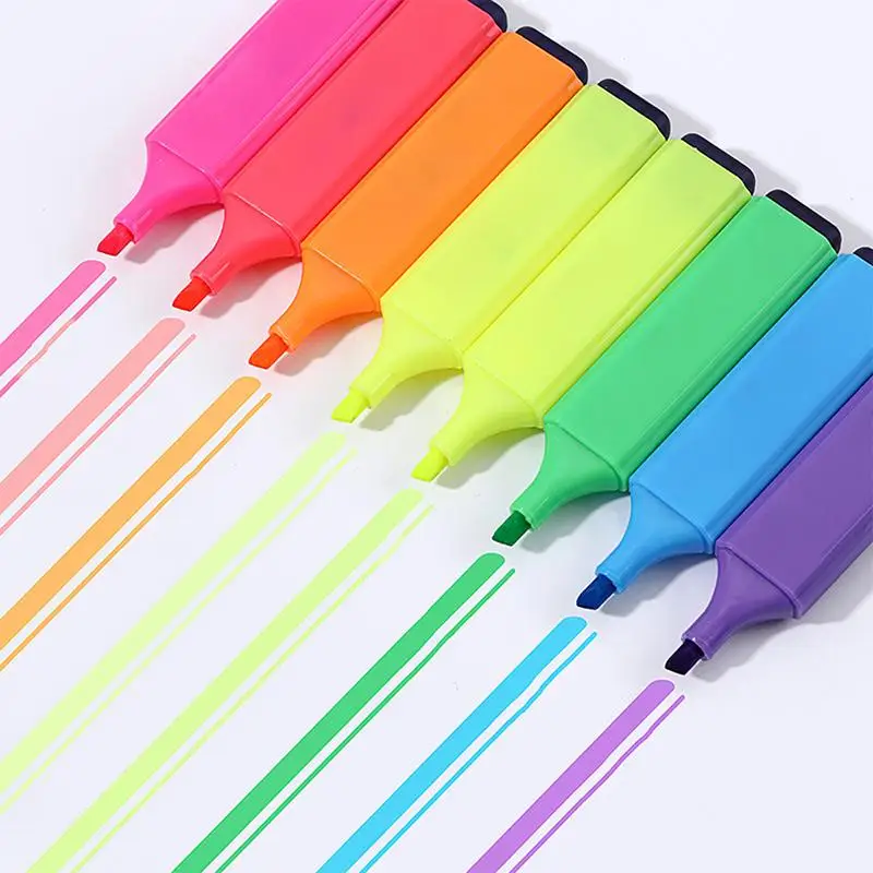 New New Highlighter Pens 4/6/8 Colors Color Key Light Drawing Note Taking Japanese Marker
New New Highlighter Pens 4/6/8 Colors Color Key Light Drawing Note Taking Japanese Marker