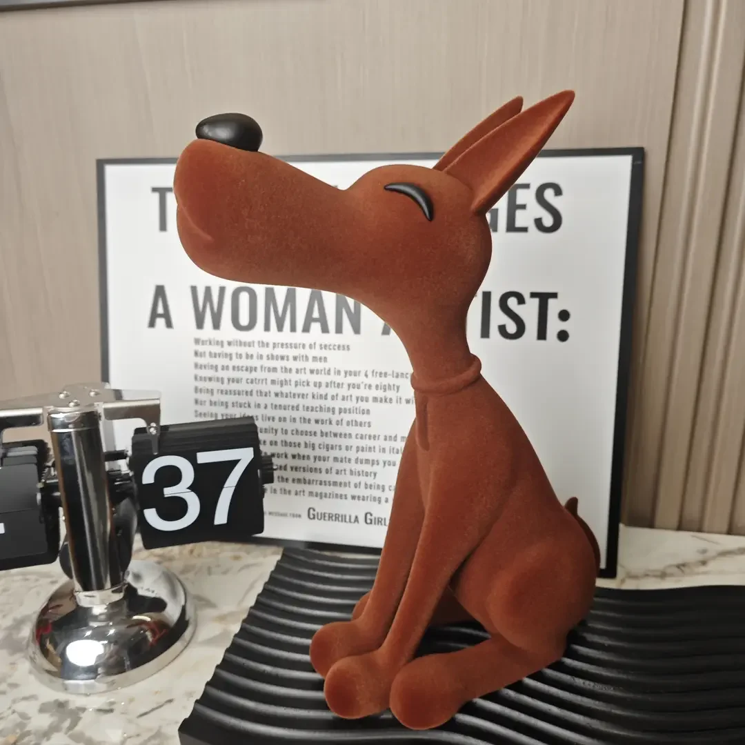 Advanced 3D Doggy Statue Ornament Living Room Bedroomhome Decoration Resin Products Housewarming Gifts Halloween Decoration
Advanced 3D Doggy Statue Ornament Living Room Bedroomhome Decoration Resin Products Housewarming Gifts Halloween Decoration