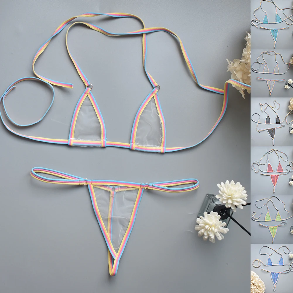 Bikini Womens Thongs Home Hotel Sleep Medium Strecth Mini Polyester Sexy Solid Color Spring String Summer Thin
Bikini Womens Thongs Home Hotel Sleep Medium Strecth Mini Polyester Sexy Solid Color Spring String Summer Thin