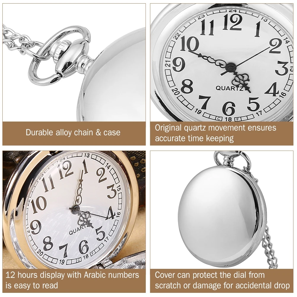 Classical Watch Quartz Watch 3Colors Classical Quartz Analog Smooth Watch Necklace Pendant with Chain
Classical Watch Quartz Watch 3Colors Classical Quartz Analog Smooth Watch Necklace Pendant with Chain