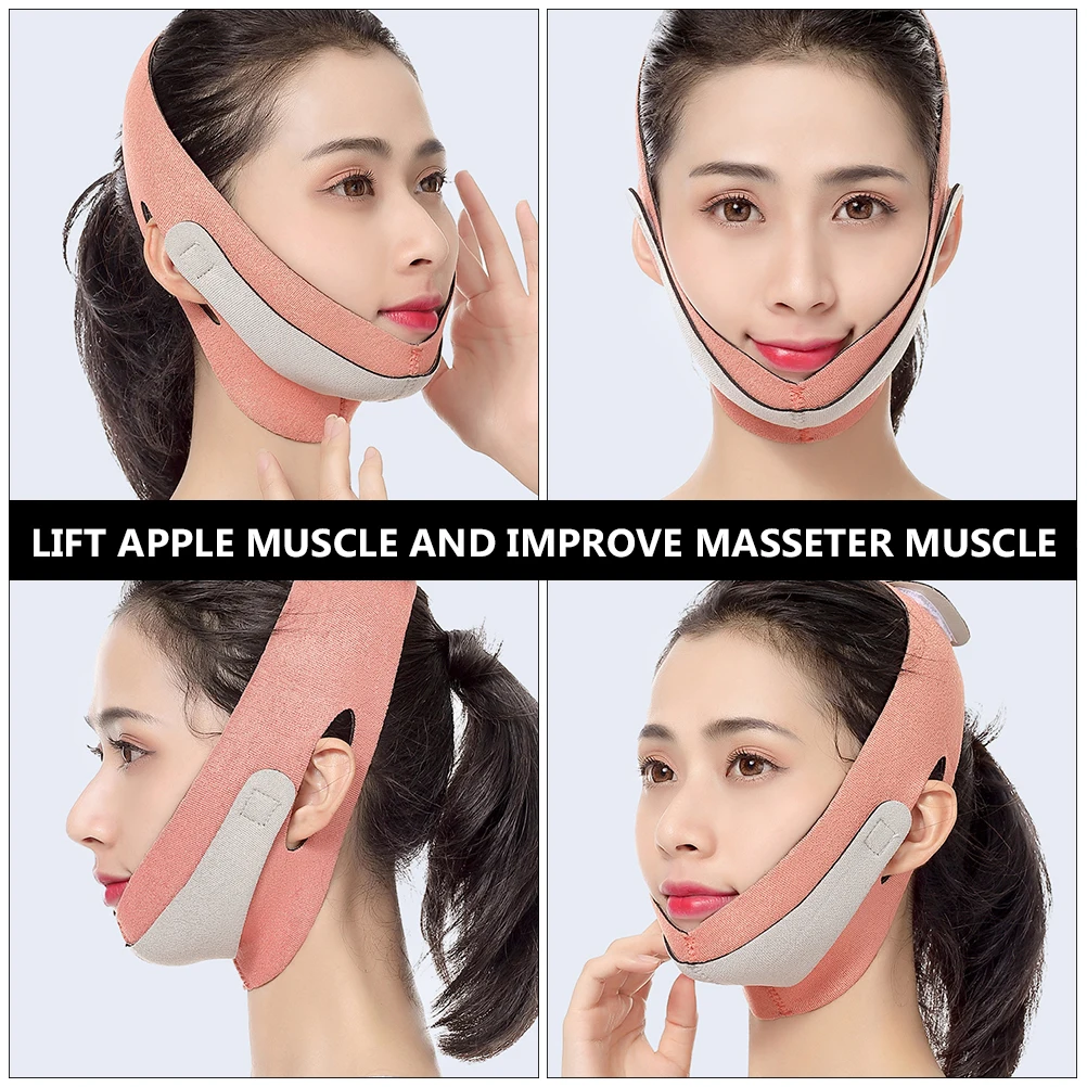 Facial Lifting Bandage Chin Strap for Double Reducer Face Slimming
Facial Lifting Bandage Chin Strap for Double Reducer Face Slimming