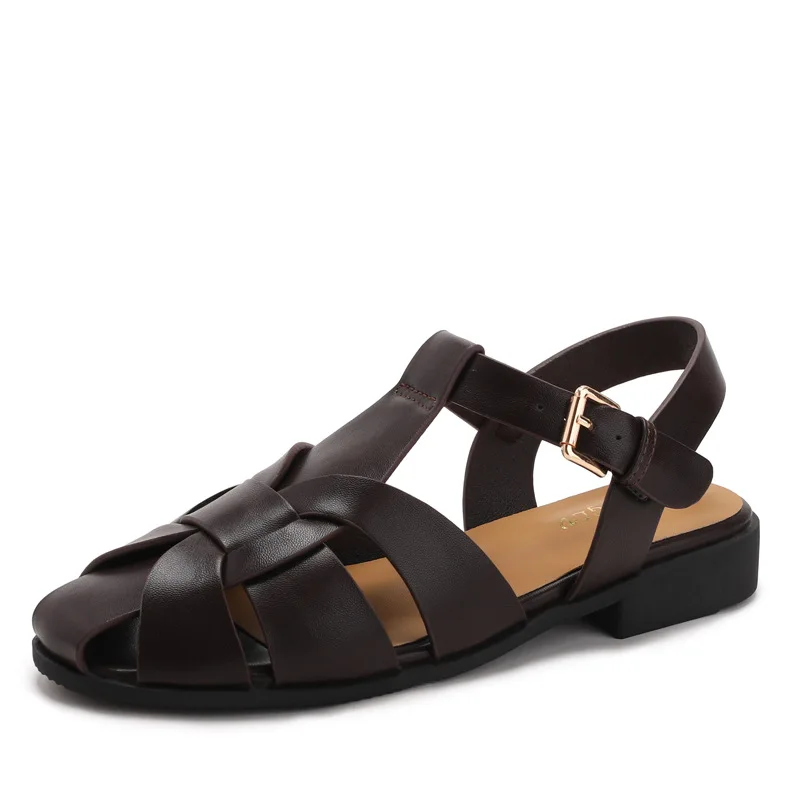 Luxury Weave Hollow Women Sandals Summer Beach Designer Shoes Metal Buckle Ankle Strap Gladiator Brand Roman Flat Sandalias
Luxury Weave Hollow Women Sandals Summer Beach Designer Shoes Metal Buckle Ankle Strap Gladiator Brand Roman Flat Sandalias
