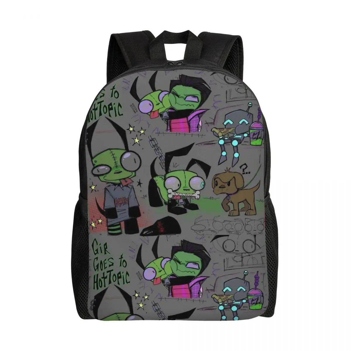 Custom I-Invader Z-Zim Cartoon Laptop Backpack Men Women Basic Bookbag for College School Students Bags
Custom I-Invader Z-Zim Cartoon Laptop Backpack Men Women Basic Bookbag for College School Students Bags