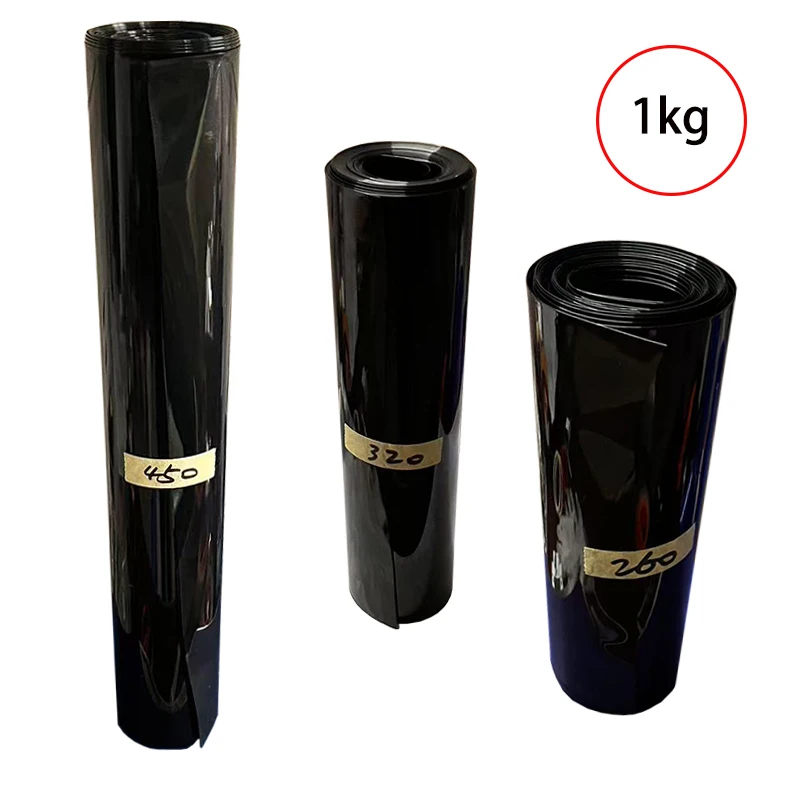 1kg Black PVC Heat Shrinkable Film Heat Shrink Tubes for 18650/21700 /26650/32650Lithium Battery Pack Insulated Film Wrap
1kg Black PVC Heat Shrinkable Film Heat Shrink Tubes for 18650/21700 /26650/32650Lithium Battery Pack Insulated Film Wrap