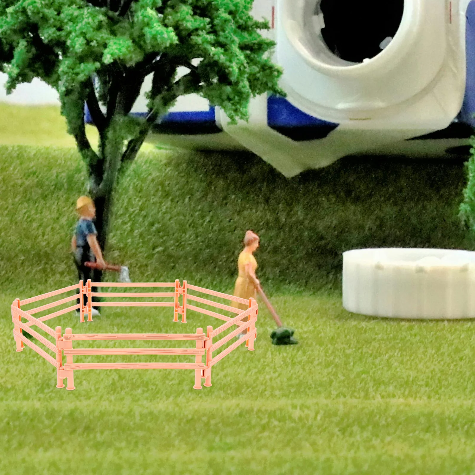 25 Pcs Simulation Fence Mini Toys Farm Decor House Micro Landscape Fences Garden Accessory Plastic Miniature Model Scene 
25 Pcs Simulation Fence Mini Toys Farm Decor House Micro Landscape Fences Garden Accessory Plastic Miniature Model Scene