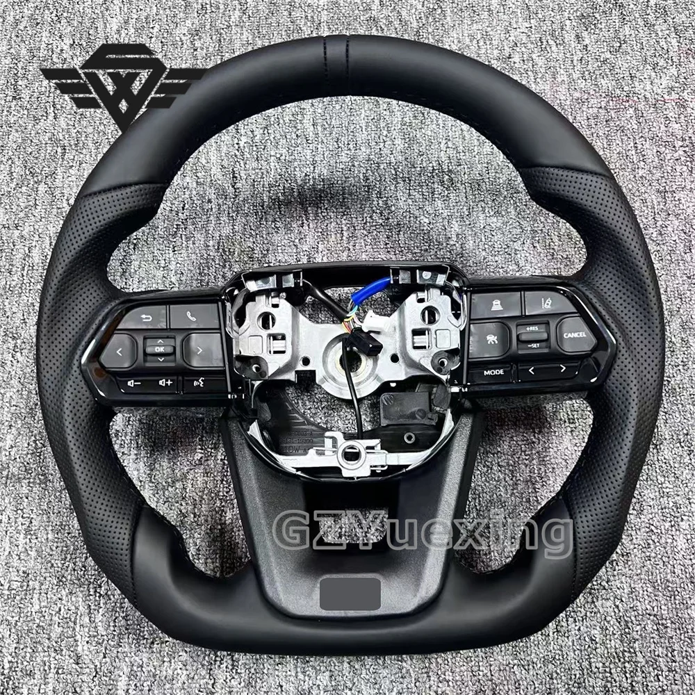 Factory Direct Leather Car Steering Wheel Sport Black Stitching Suitable For Toyota Land Cruiser LC300 LC79 LC70 Hilux Fortuner
Factory Direct Leather Car Steering Wheel Sport Black Stitching Suitable For Toyota Land Cruiser LC300 LC79 LC70 Hilux Fortuner