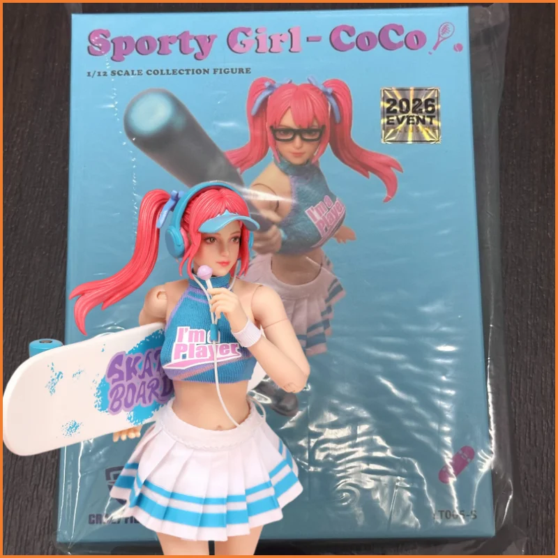 2026 NEW IN STOCK CFTOYS WF26 1/12 Exhibition Limited 1/12 Scale Sports Girl Coco Articulated Statue Figure Action Figure Toy
2026 NEW IN STOCK CFTOYS WF26 1/12 Exhibition Limited 1/12 Scale Sports Girl Coco Articulated Statue Figure Action Figure Toy