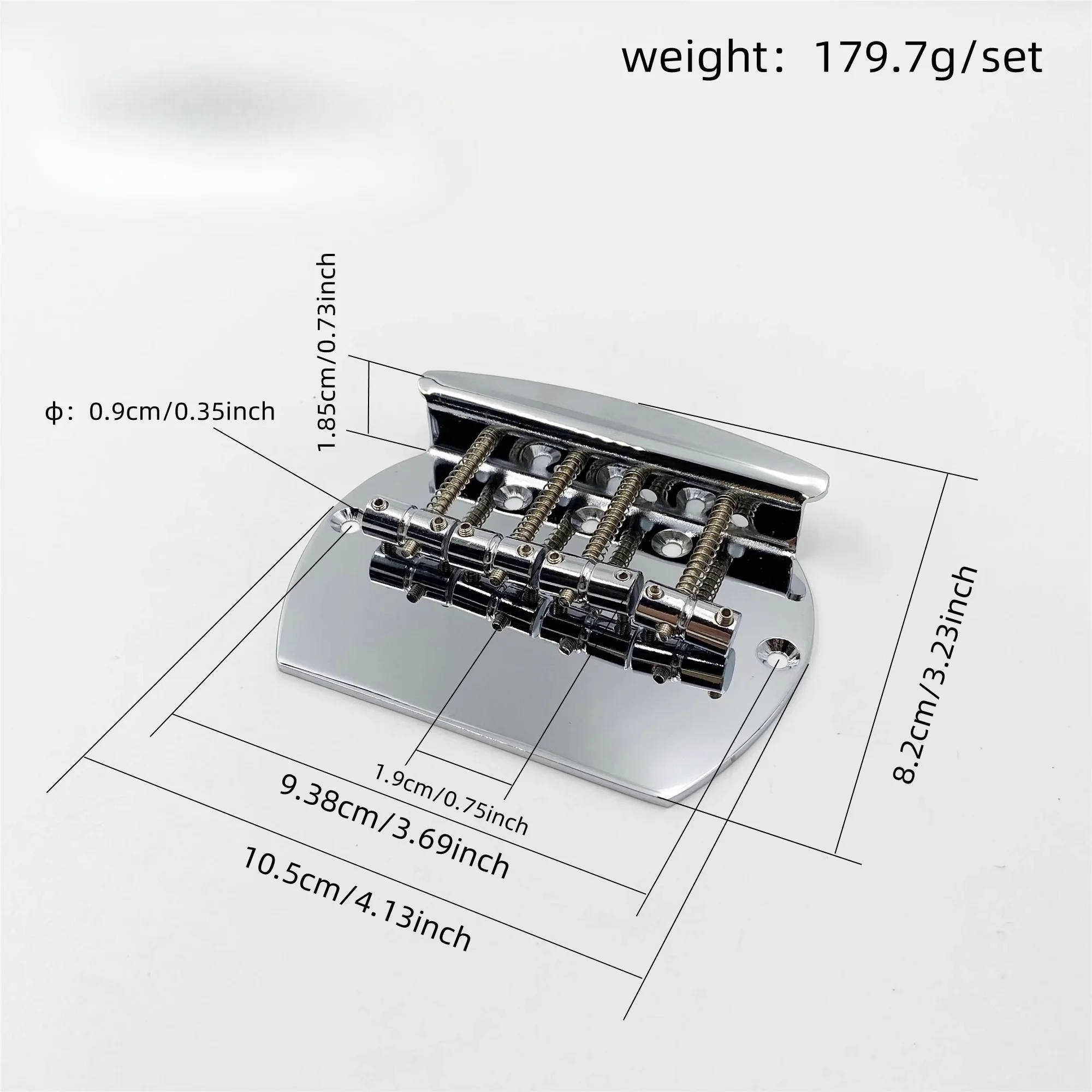 4-струнный электрический бас-бридж, хвостовик
4-струнный электрический бас-бридж, хвостовик