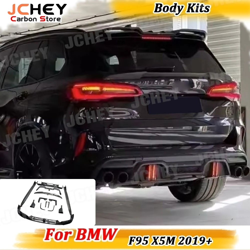 JCHEY Carbon Fiber Front Lip Rear Lip Diffuser With Splitters Side Skirts Rear Wing for BMW F95 X5M 2019-2022 Body Kits FRP
JCHEY Carbon Fiber Front Lip Rear Lip Diffuser With Splitters Side Skirts Rear Wing for BMW F95 X5M 2019-2022 Body Kits FRP