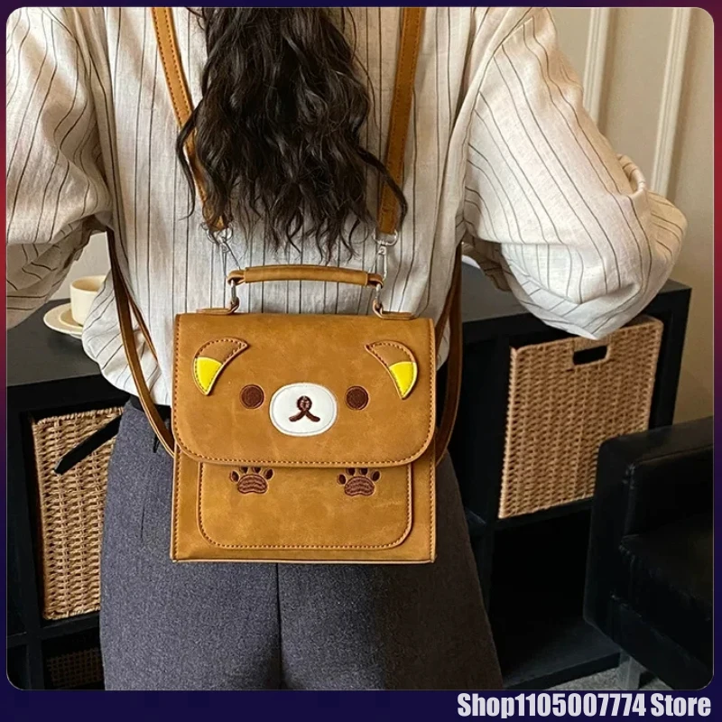 Kawaii Rilakkuma Bear Backpack Retro Cartoon Cute Shoulder Bag Rilakkuma Large Capacity Commuting Bag Bookbag Handbag Gifts
Kawaii Rilakkuma Bear Backpack Retro Cartoon Cute Shoulder Bag Rilakkuma Large Capacity Commuting Bag Bookbag Handbag Gifts