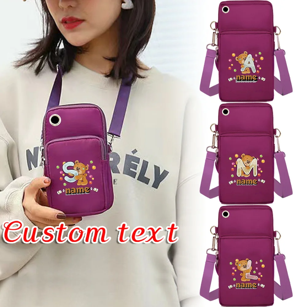 Personalized Customization Fashionable Purple Mobile Phone Bag Sports Arm Bag Luggage Strap Crossbody Bag Handbag
Personalized Customization Fashionable Purple Mobile Phone Bag Sports Arm Bag Luggage Strap Crossbody Bag Handbag