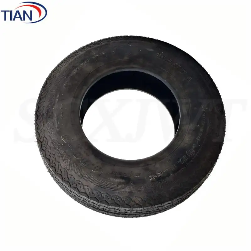 4.80-8 vacuum tire for motorcycle trailers, small boat trailers, camping trailers, household cargo trailers. 4.00-8/4.80-8 tire
4.80-8 vacuum tire for motorcycle trailers, small boat trailers, camping trailers, household cargo trailers. 4.00-8/4.80-8 tire