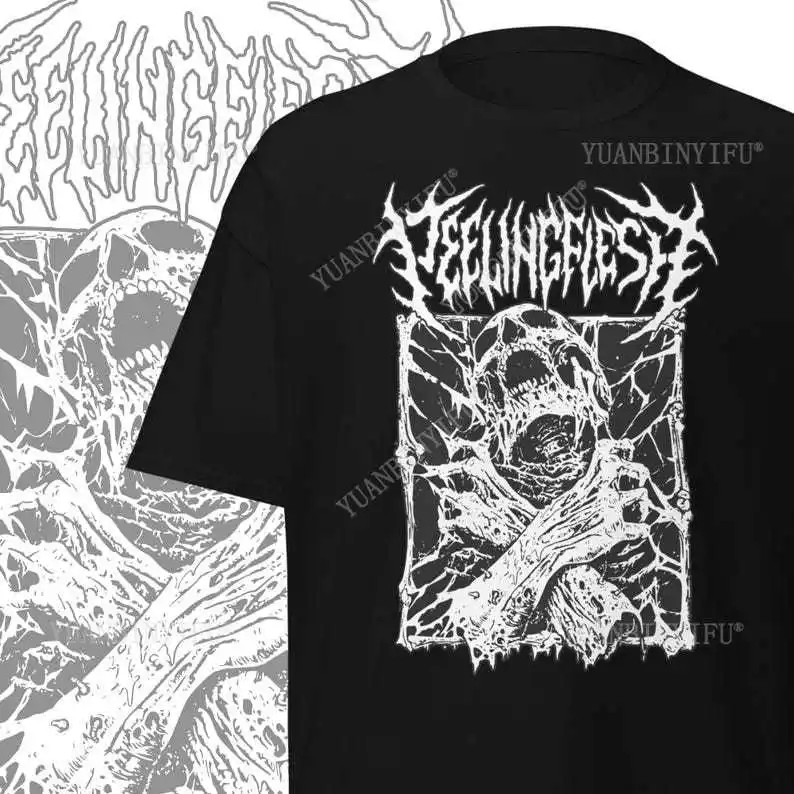 Футболка Peeling Flesh Death Metal Merch, подарки для Metalhead Old School, одежда Death Metal, модная готическая одежда с коротким рукавом
Футболка Peeling Flesh Death Metal Merch, подарки для Metalhead Old School, одежда Death Metal, модная готическая одежда с коротким рукавом